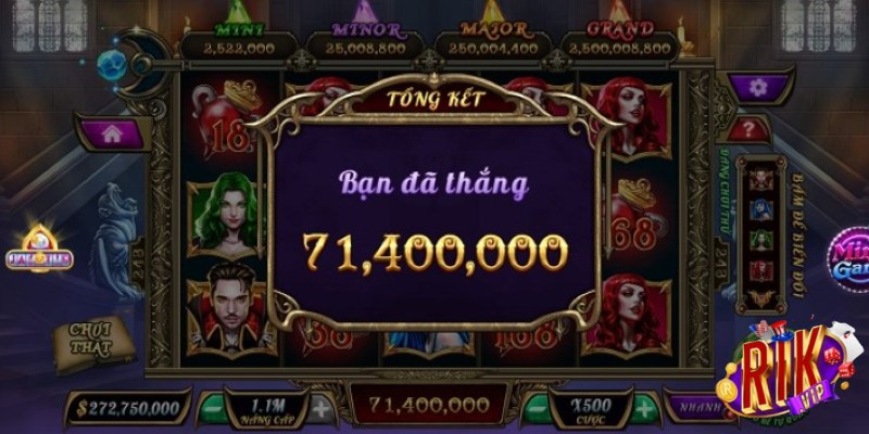 Bá tước Rikvip - Tựa game hot hit được săn đón nhiều nhất năm nay 2 Giải thưởng Bá tước Rikvip có giá trị khổng lồ